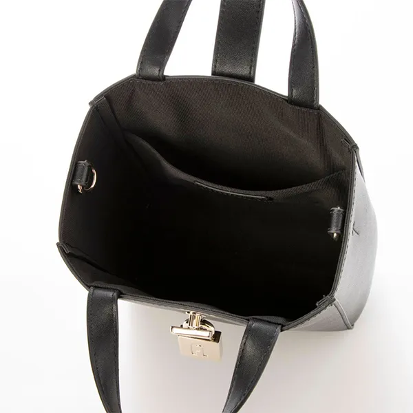 Túi Tote Nữ Furla Artemis Mini Vertical Black Tote Bag Màu Đen - Túi xách - Vua Hàng Hiệu