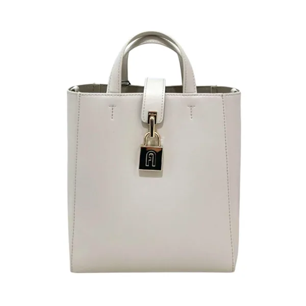 Túi Tote Nữ Furla Artemis Mini Vertical White Tote Bag Màu Trắng - Túi xách - Vua Hàng Hiệu