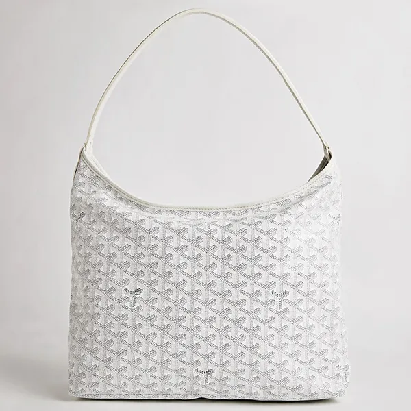 Túi Tote Nữ Goyard Bohemme Hobo Bag White Màu Trắng (Kèm Túi Nhỏ)