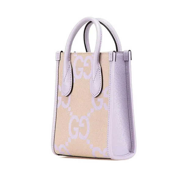 Túi Tote Nữ Gucci Handbag Shoulder Bag 2WAY 671623 Màu Be - Túi xách - Vua Hàng Hiệu