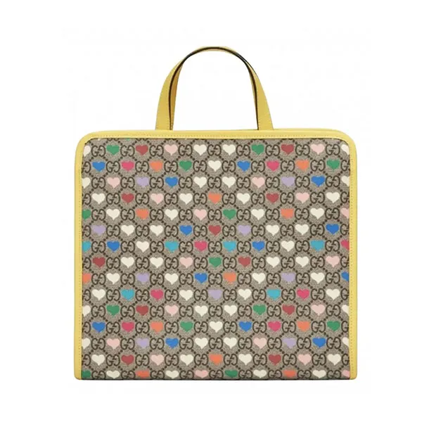 Túi Tote Nữ Gucci Never Worn Multicolour Cloth Phối Màu