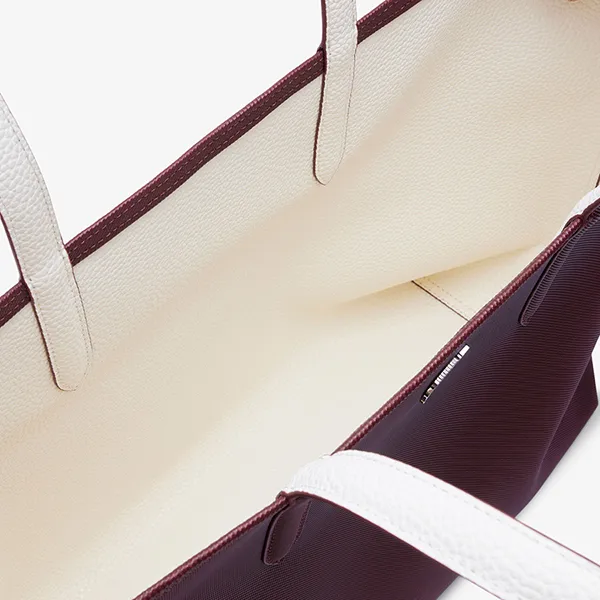 Túi Tote Nữ Lacoste Bag Hai Mặt NF2142AA.N85 Màu Đỏ Đô