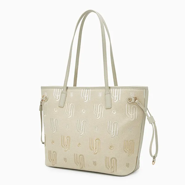 Túi Tote Nữ Lyn Coral Infinite Xl Shoulder Bag Light Beige LL25CBM331 Màu Be Nhạt