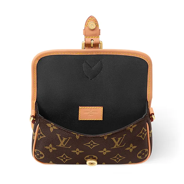 Túi Xách Nữ Louis Vuitton LV Nano Diane M83298 Màu Nâu Đen