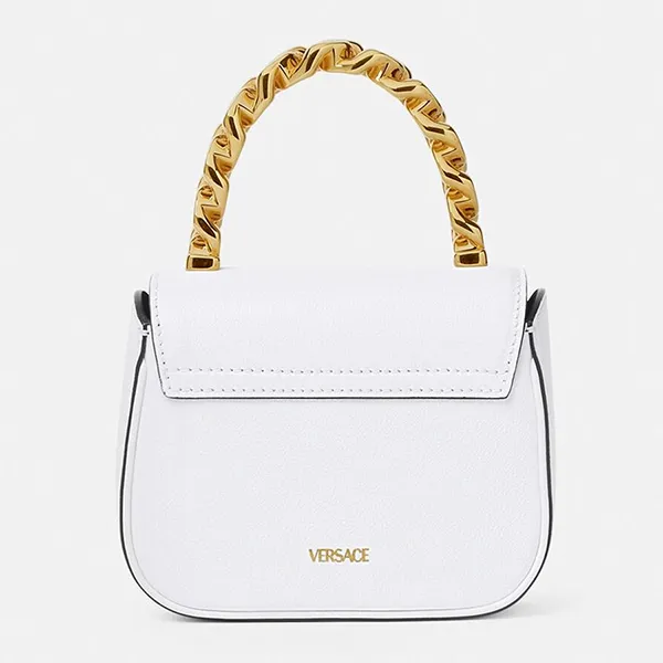 Túi Xách Nữ Versace La Medusa Mini Bag Màu Trắng - Túi xách - Vua Hàng Hiệu