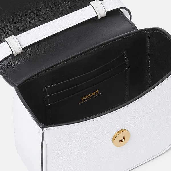 Túi Xách Nữ Versace La Medusa Mini Bag Màu Trắng - Túi xách - Vua Hàng Hiệu