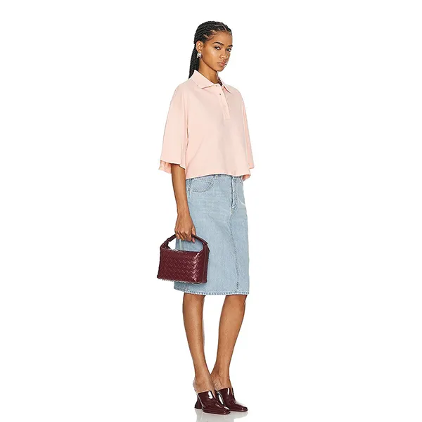 Túi Xách Tay Nữ Bottega Veneta BOTT-WY1642 Mini Wallace Bag Màu Đỏ Mận - Túi xách - Vua Hàng Hiệu