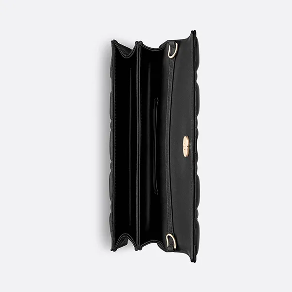 Túi Xách Tay Nữ Dior My Dior Mini Bag Black Cannage Lambskin S0980ONMJ_M900 Màu Đen