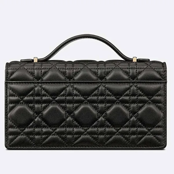 Túi Xách Tay Nữ Dior Pochette Lady Con Asa Superior S0980ONMJ M900 Màu Đen