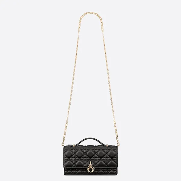Túi Xách Tay Nữ Dior Pochette Lady Con Asa Superior S0980ONMJ M900 Màu Đen
