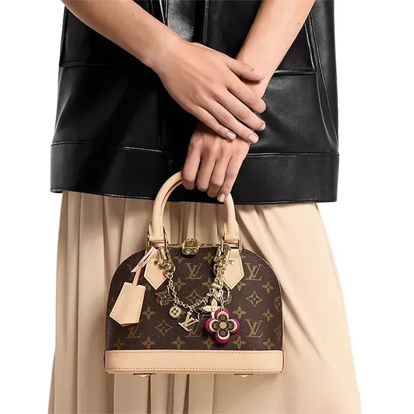 Túi Xách Tay Nữ Louis Vuitton LV Alma BB Handle Bag M46990 Màu Nâu - Túi xách - Vua Hàng Hiệu
