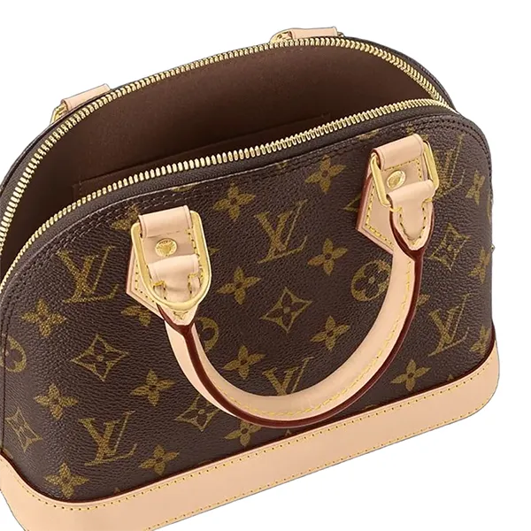 Túi Xách Tay Nữ Louis Vuitton LV Alma BB Handle Bag M46990 Màu Nâu - Túi xách - Vua Hàng Hiệu