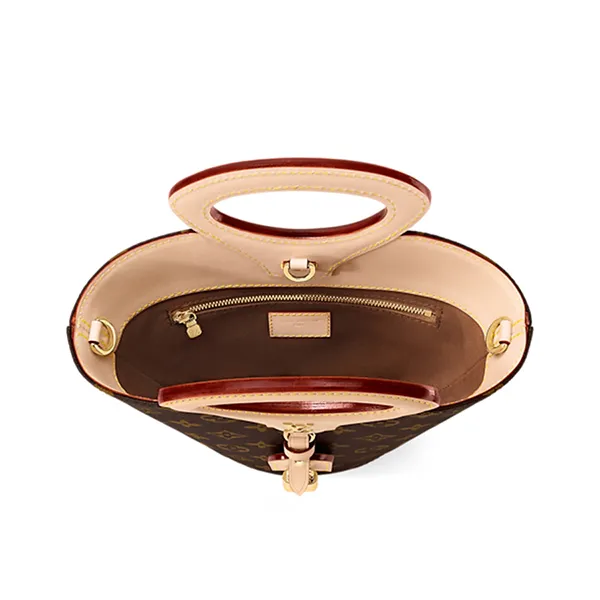 Túi Xách Tay Nữ Louis Vuitton LV Rivage BB M14680 Màu Nâu Đen - Túi xách - Vua Hàng Hiệu