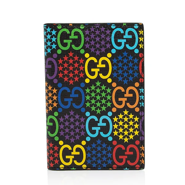 Ví Nam Gucci GG Supreme Psychedelic Passport Holder Phối Màu - Túi xách - Vua Hàng Hiệu