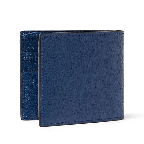 Ví Nam Gucci Marmont Bi Fold Wallet Màu Xanh Navy - Túi xách - Vua Hàng Hiệu