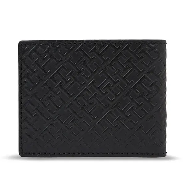 Ví Nam Tommy Hilfiger Wallet AM0AM11593_NEBDS Màu Đen - Túi xách - Vua Hàng Hiệu
