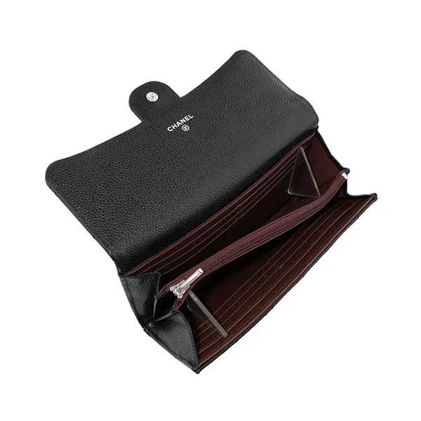 Ví Nữ Chanel Matrasse Caviar Wallet Màu Đen - Túi xách - Vua Hàng Hiệu