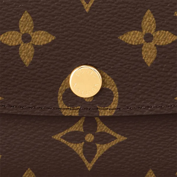 Ví Nữ Louis Vuitton LV Emilie Monogram Wallet Fuchsia M60697 Màu Nâu - Túi xách - Vua Hàng Hiệu
