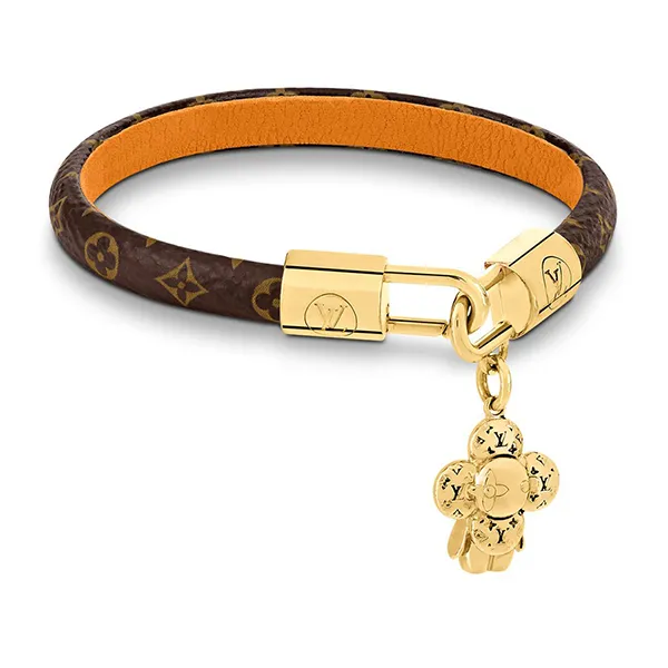 Vòng Đeo Tay Nữ Louis Vuitton LV Vivienne Bracelet M6773F Màu Nâu Vàng Size 17 - Trang sức - Vua Hàng Hiệu