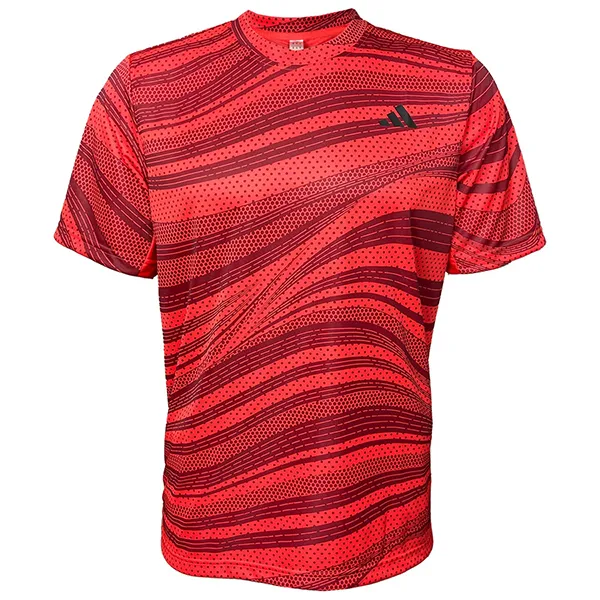 Bộ Thể Thao Nam Adidas Men's Club Graph Tee Màu Đỏ Size S (Form Âu)
