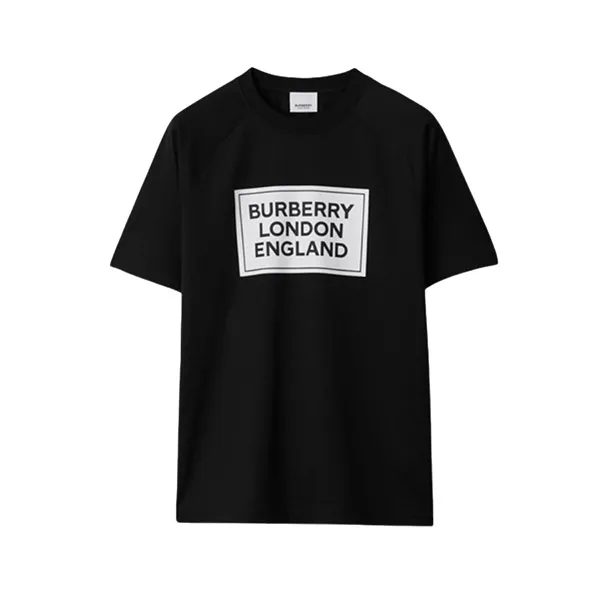 Áo Phông Burberry Black MARGOTBLE With Logo Applique - 8084348 Màu Đen Size XS