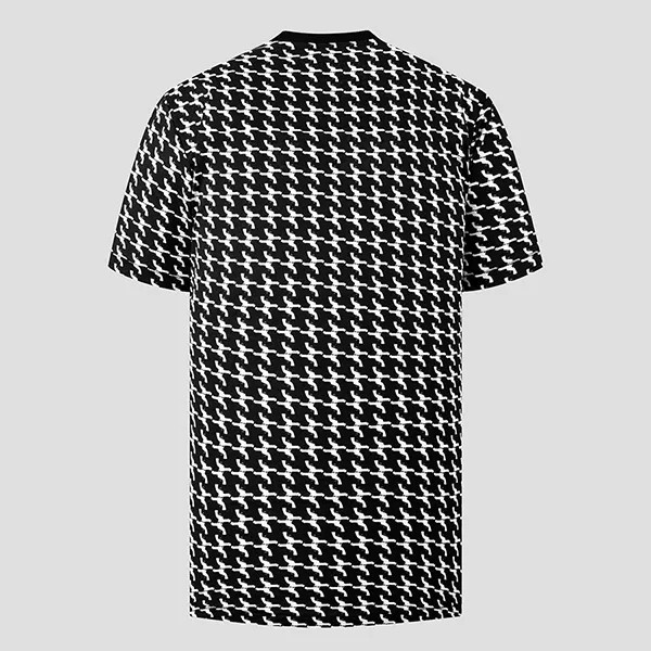 Áo Phông Nam Dolce & Gabbana D&G Black With White Pattern Printed Tshirt G8GH3T FS7OY HN016 Màu Đen Họa Tiết Size 44 - Thời trang - Vua Hàng Hiệu
