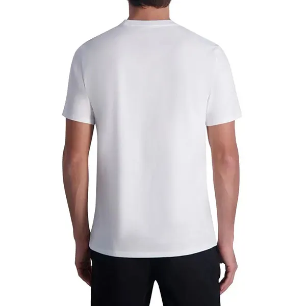 Áo Phông Nam Karl Lagerfeld Racing Stripe Logo Graphic T-Shirt Màu Trắng Size S - Thời trang - Vua Hàng Hiệu