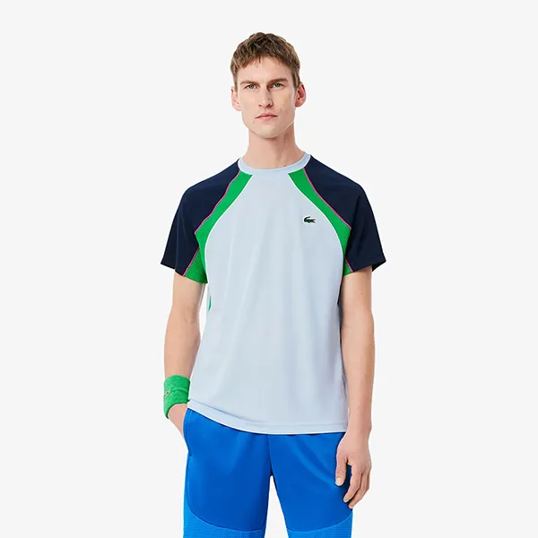 Áo Phông Nam Lacoste Men's Ultra Dry Colorblock Tennis T-Shirt TH8951 51 HIA Phối Màu Xanh Size 5 - Thời trang - Vua Hàng Hiệu