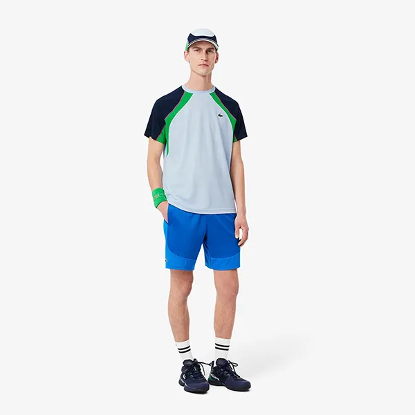 Áo Phông Nam Lacoste Men's Ultra Dry Colorblock Tennis T-Shirt TH8951 51 HIA Phối Màu Xanh Size 5 - Thời trang - Vua Hàng Hiệu