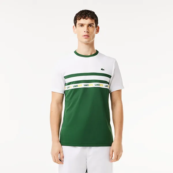Bộ Thể Thao Nam Lacoste Ultra-dry Logo Stripe Pique Tennis TH7515 291/GH7443 737 Màu Trắng Xanh Lá Size 3 - Thời trang - Vua Hàng Hiệu