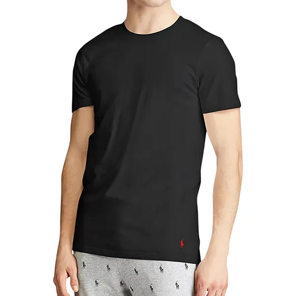 Áo Phông Nam Ralph Lauren Cotton Classic Crew T-Shirt NCCNP5 Màu Đen Size S