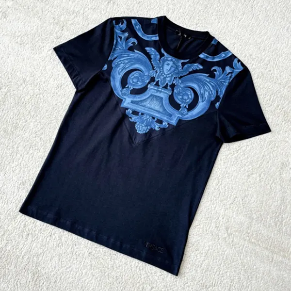 Áo Phông Versace Medusa In Black 1012174 1A10245 5U960 Tshirt Màu Đen Size XS