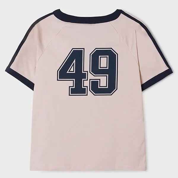 Áo Phông WHOAU Steve Track Line Ringer WHRAF3753F Tshirt Màu Hồng Size M - Thời trang - Vua Hàng Hiệu