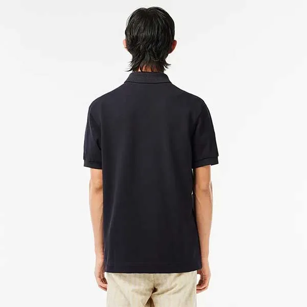 Áo Polo Nam Lacoste Men's Classic Fit French Made Contrast Stripe Shirt PH1132 HDE Màu Xanh Đen Size 5 - Thời trang - Vua Hàng Hiệu