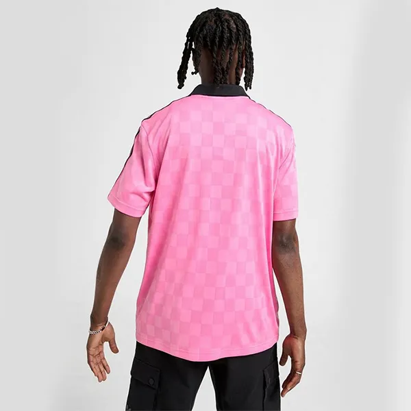 Áo Polo Nam Adidas Originals Football Script Polo Shirt Màu Hồng Size XS (Form Âu)