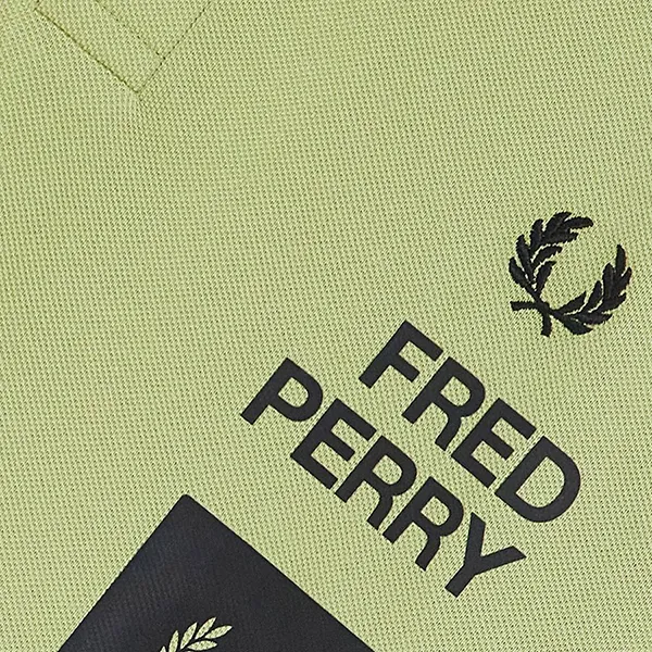 Áo Polo Nam Fred Perry Back Print Polo Shirt In Green Màu Xanh Lá Size XS - Thời trang - Vua Hàng Hiệu