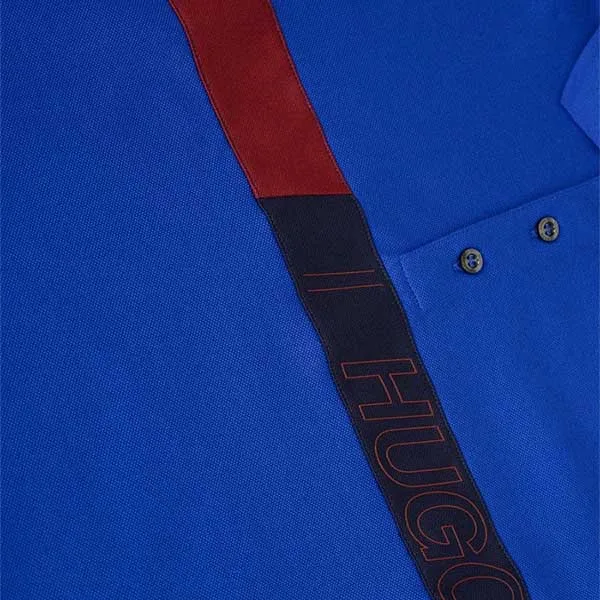 Áo Polo Nam Hugo Boss Dantes Polo Shirt Màu Xanh Blue Size M - Thời trang - Vua Hàng Hiệu