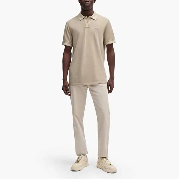Áo Polo Nam Hugo Boss Men Prime Beige Cotton Boss 50507813 271 Màu Be Size S - Thời trang - Vua Hàng Hiệu