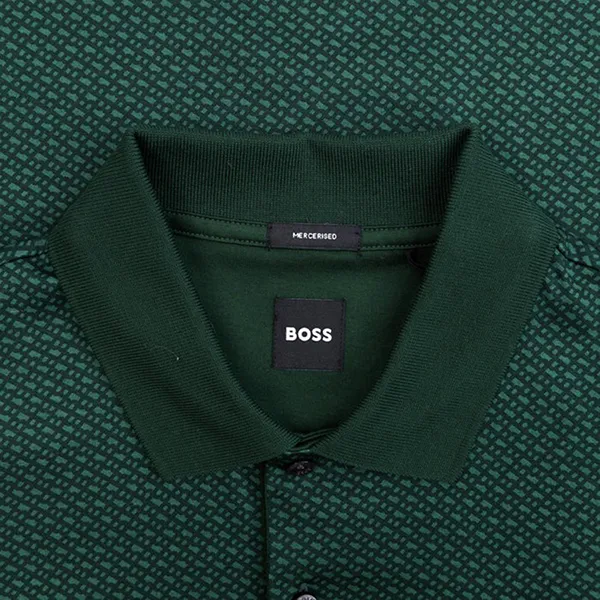 Áo Polo Nam Hugo Boss Parlay 204 Cotton Open Green 50518877-385 Màu Xanh Lá Size XS - Thời trang - Vua Hàng Hiệu