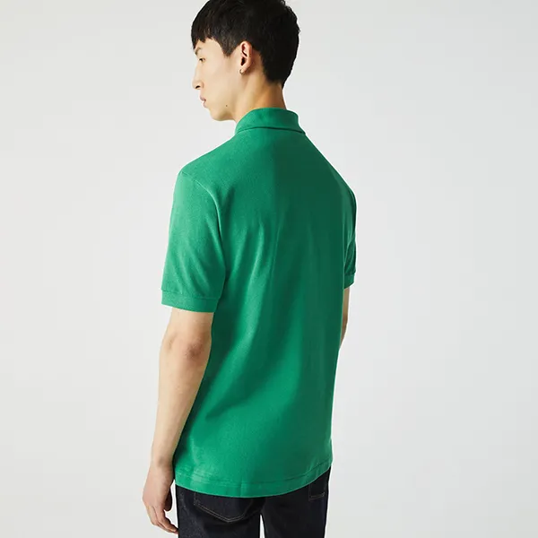 Áo Polo Nam Lacoste Classic Fit L.12.12 Shirt Green L1212-LDM Màu Xanh Lá Size 2