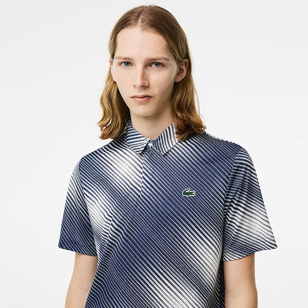 Áo Polo Nam Lacoste Golf Men's Printed Polo Shirt DH5175 EV0 Phối Màu Size 4 - Thời trang - Vua Hàng Hiệu