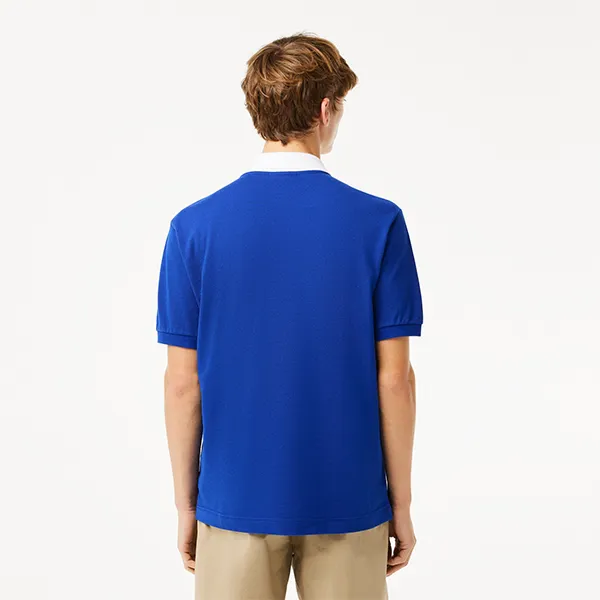 Áo Polo Nam Lacoste L.12.12 Classic Style With Badge Polo Shirt PH7369 NUV Màu Xanh Đậm Size 3 - Thời trang - Vua Hàng Hiệu