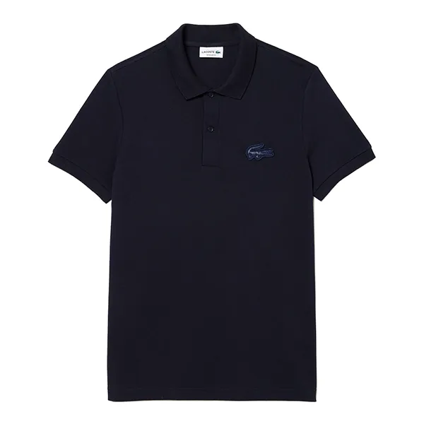 Áo Polo Nam Lacoste Men's Regular Fit Quilted Crocodile Badge PH2100 51 HDE Màu Xanh Navy Size 4 - Thời trang - Vua Hàng Hiệu