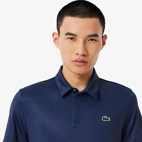 Áo Polo Nam Lacoste Men's Regular Fit UV Protect Golf DH5175-51 FMB Màu Xanh Navy - Thời trang - Vua Hàng Hiệu