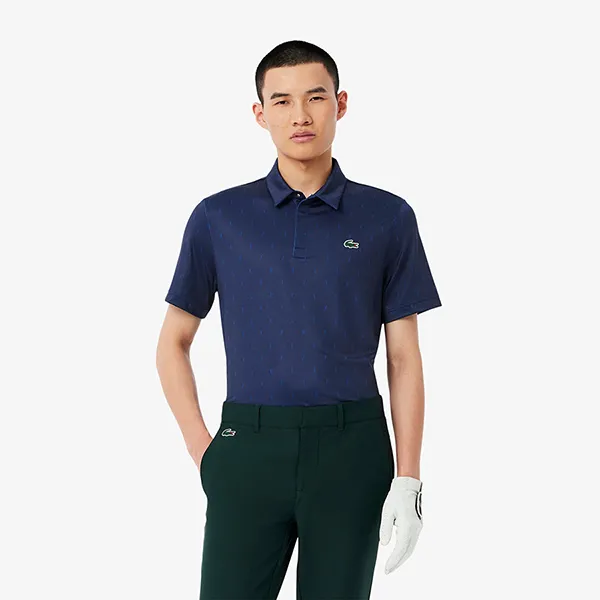 Áo Polo Nam Lacoste Men's Regular Fit UV Protect Golf DH5175-51 FMB Màu Xanh Navy - Thời trang - Vua Hàng Hiệu