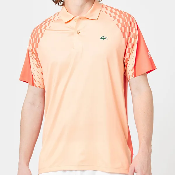 Áo Polo Nam Lacoste Men's Spring Novak DH5867-T71 Màu Cam Size 4