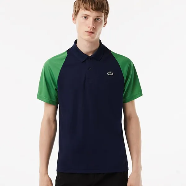 Áo Polo Nam Lacoste Men’s Tennis Recycled Polyester Shirt Men Blue DH5042-XI0 Màu Xanh Size 5 - Thời trang - Vua Hàng Hiệu