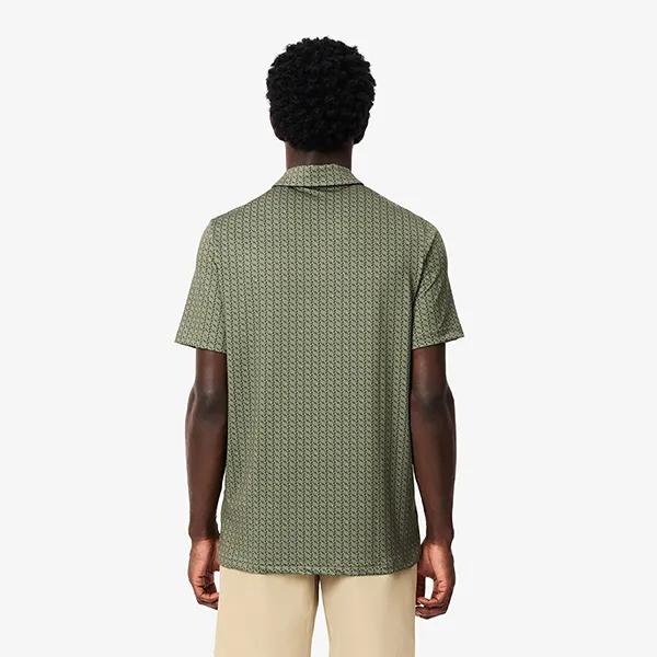 Áo Polo Nam Lacoste Regular Fit Men's Golf UV Protection DH5175 I9C Màu Xanh Lục Size 5 - Thời trang - Vua Hàng Hiệu