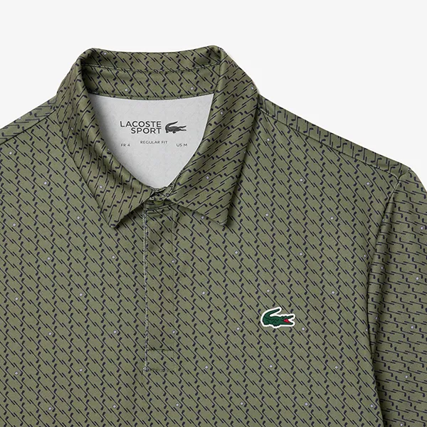 Áo Polo Nam Lacoste Regular Fit Men's Golf UV Protection DH5175 I9C Màu Xanh Lục Size 5 - Thời trang - Vua Hàng Hiệu