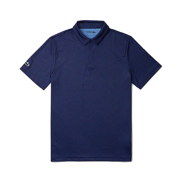 Áo Polo Nam Lacoste Regular Fit Uv Protect Golf Polo Shirt DH7493-10 IQJ Màu Xanh Navy